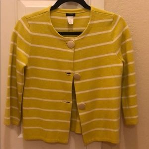 Jcrew cotton cardigan/jacket